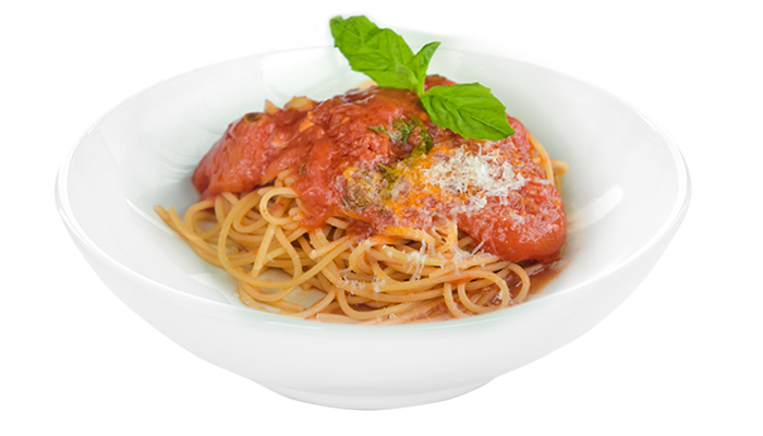 Spaghetti Chitarra with Tomato and Basil